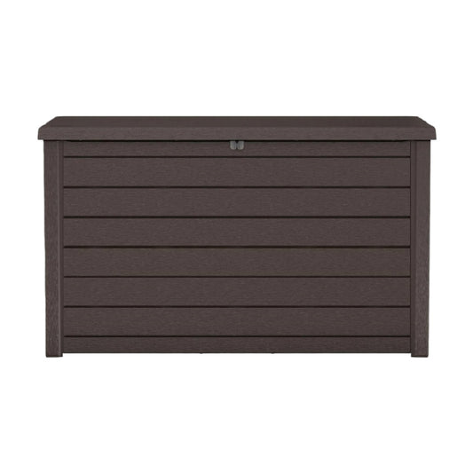 Coffre de rangement d'extérieur en résine - 100 x 45 x 60
