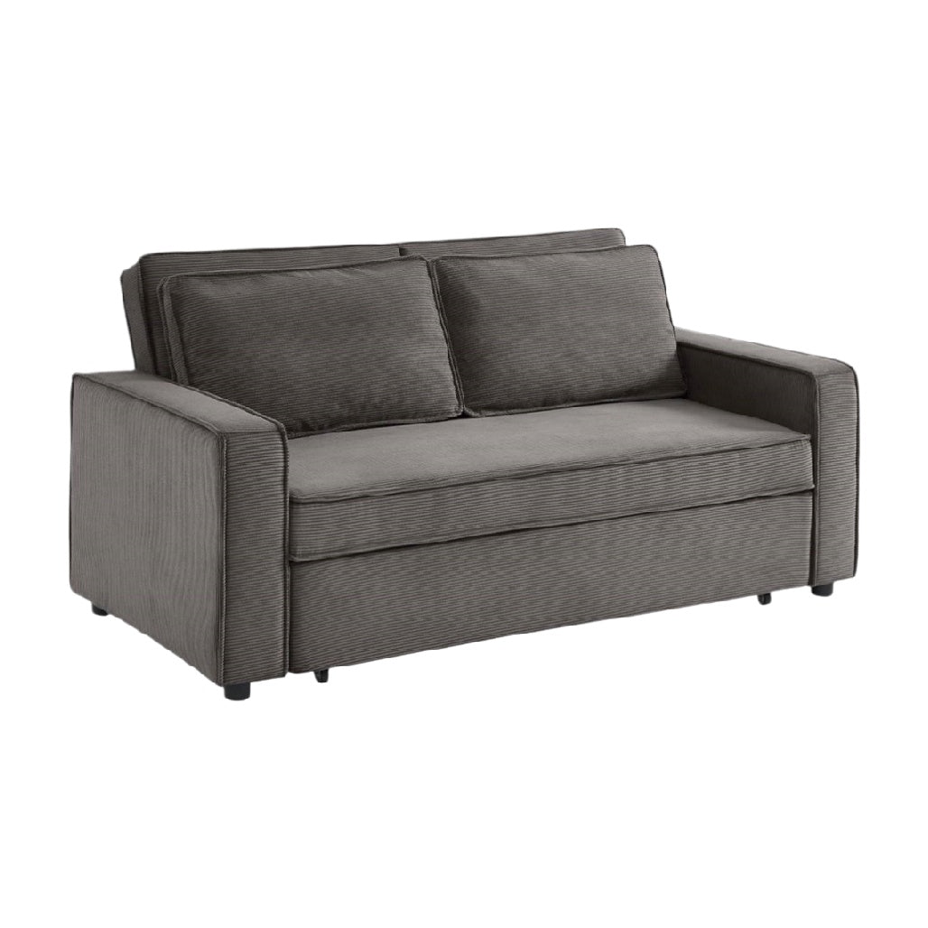 Canapé convertible en tissu pour salon - 180 x 90 x 85